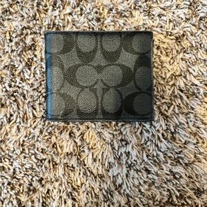 Men’s Coach Black Wallet